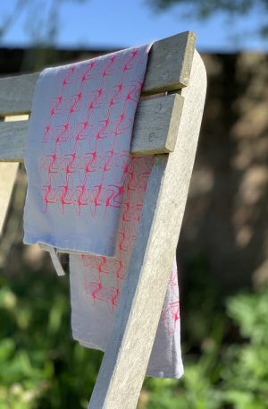 Glow Ginkgo Tea Towel