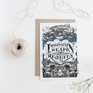 'Imagination' Greetings Card